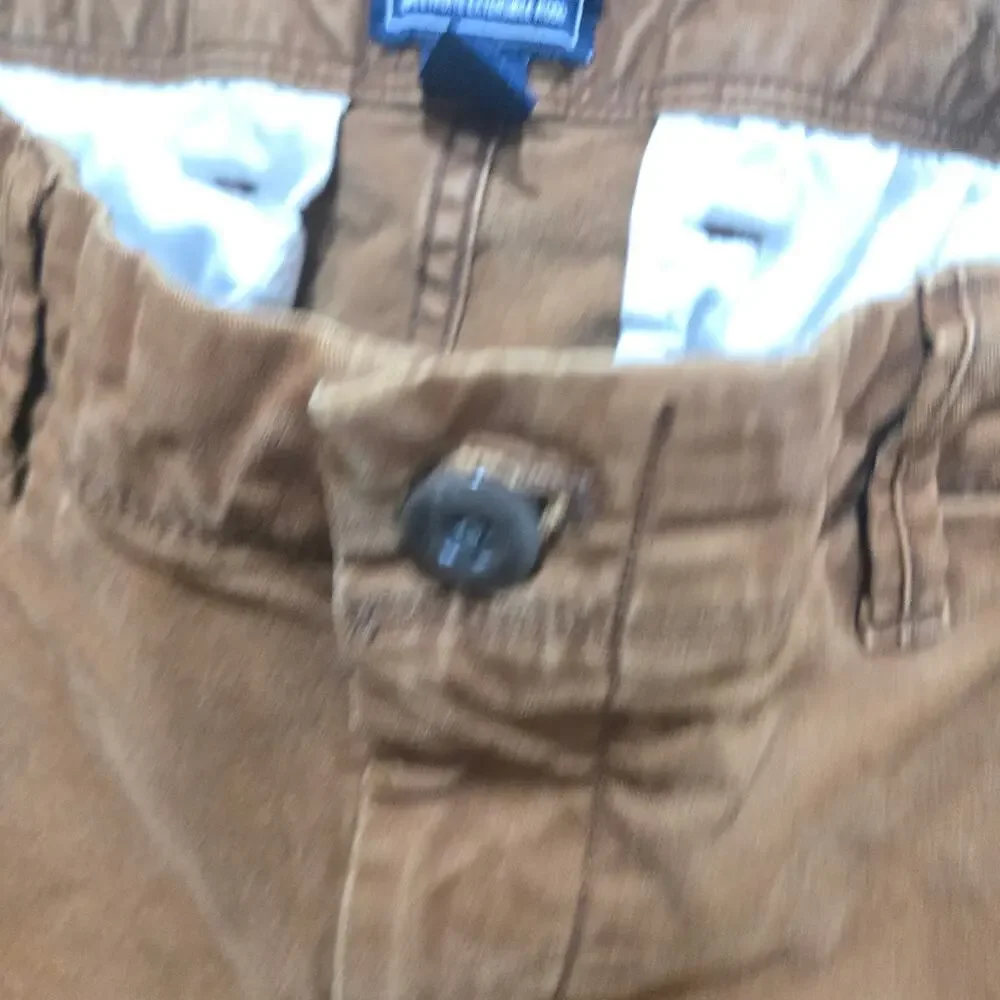 Gap Khakis Lived In Slim Stretch Chino Pants Brown 32x30